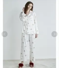 gelato pique ジェラートピケ　PARIYAコラボ サテンパジャマ上下