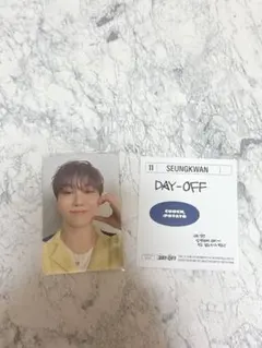 seventeen 2025 シーグリ トレカ ステッカー スングァン