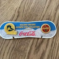 1998年長野オリンピック　ピンバッジ　コカコーラ