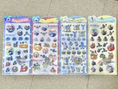 うるちゅるポップシール　スンスン4種セット