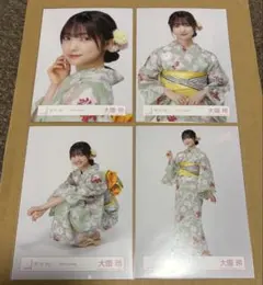 櫻坂46 大園玲 生写真 2022年 浴衣衣装のサムネイル