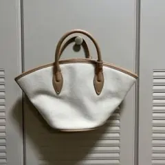 zara キャンバス　トートバッグ