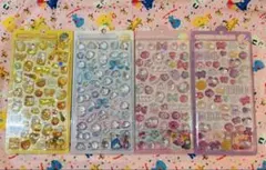 ボンボンドロップシール はちみつ しまえな ゆにこん にーはお 4枚セット