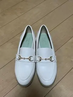 ORiental TRaffic クリーム色　ローファー 24cm