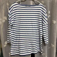 SAINT JAMES ストライプ 七分袖カットソー