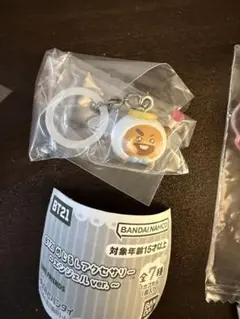 BT21 めじるしアクセサリー～エンジェルver.～　シュキ　SUGA ユンギ