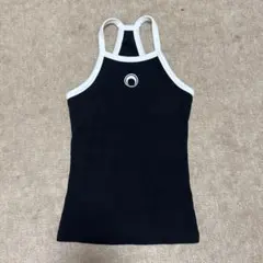MARINE SERRE タンクトップ キャミ ブラック - メルカリ