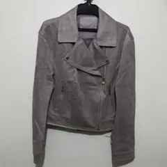 グレー スエードジャケット サイズ36