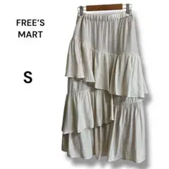 FREE'S MART ロングフレアスカート Sサイズ　フリーズマート　可愛い
