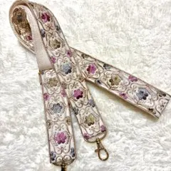 インド刺繍 スマホショルダーストラップ