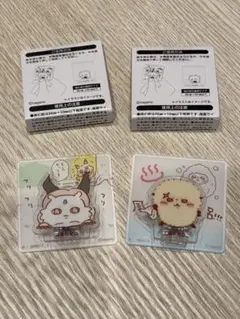 ちいかわ アクリルシーンクリップビスケット あのこ ラッコ 2点セット
