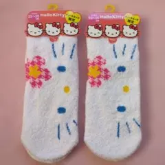 【新品】まとめ売り　キティちゃん靴下　フリースソックス 23~25 cm　冬