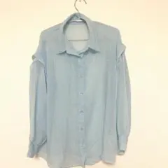 MIEL CRISHUNANT シャツ ブルー