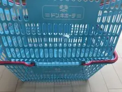 ドンキホーテ マイバスケット 買い物かご 3個セット 水色 - メルカリ