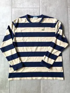 別注 BEAMS BOY × LACOSTE ボーダー ロングTシャツ 38のサムネイル