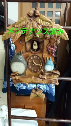 スタジオジブリ となりのトトロ フレーム情景時計 クロスケのお