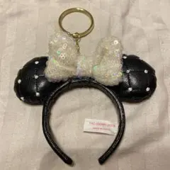 ミニーマウス風キーホルダー