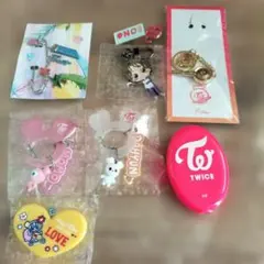 TWICE アクリルカラビナ　キーホルダー　ピンズ