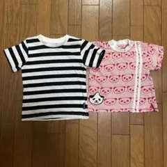 ベビー•キッズ服(男の子)Tシャツ　95cm まとめ売り2点セット