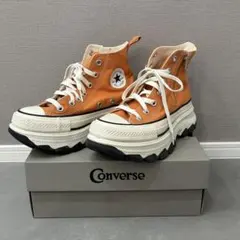 コンバース　CONVERSE オールスター トレックウエーブ Z HI オレンジ