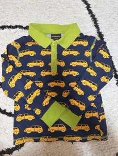 maxomorra 車柄ポロシャツ 110/116