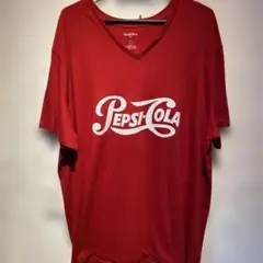 Pepsi-Cola Vネック ビンテージTシャツ　サイズXLのサムネイル