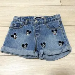 ZARA Baby ミッキー　ショートパンツ　デニムパンツ