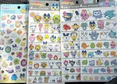 国内正規品　4点セット　Tamagotchi キャラクターシール 4サイズセット
