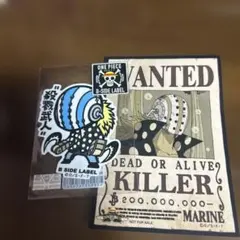 ONE PIECE キラー　ステッカー