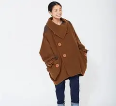 ポンチョ ブルゾン