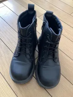 ブラックブーツ 20センチ