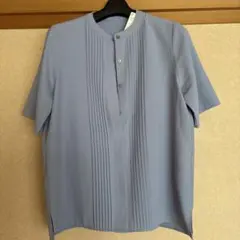 新品未使用　半袖ブラウス　薄いパープル　ORIHIKAのサムネイル