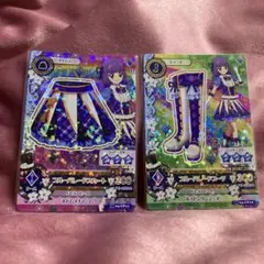 美品】アイカツ！ハイブルーパレード コルセット シューズ アニメ柄