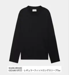 MARKAWARE GIZA80/3天竺 Tee