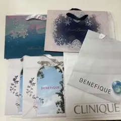 ブランドコスメ　ショップ袋 まとめ売り　ショッパー　紙袋　6枚セット