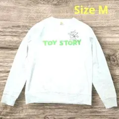 TOY STORY　リトルグリーンメン　トレーナー　裏起毛　M