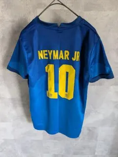 ブラジル代表　Tシャツ　ユニフォーム　ブルー　サッカー　ネイマール