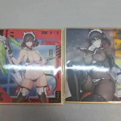 コトブキヤくじ　冥途武装　Javelin 色紙のサムネイル