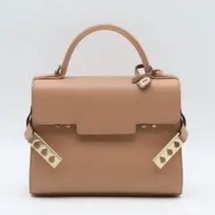 美品】デルヴォー タンペートクラッシュ スモール ブラウン - メルカリ