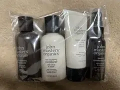 新品未開封 ジョンマスターオーガニック トラベルセット ポーチ付 ヘアケア