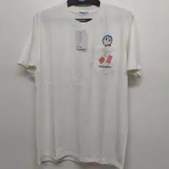 I'm Doraemon ポケット付きTシャツ ホワイト Lサイズ
