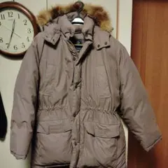 メンズ ファー付きダウンコート（中古）