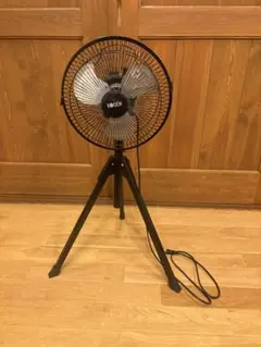 WIZA スタンド扇風機 ブラック 三脚型 業務用 - メルカリ