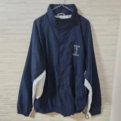 【XL】Champion ナイロンジャケット ネイビー