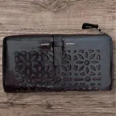 最終価格【genten】ゲンテン／長財布／本革／ダークブラウン／即日発送