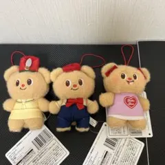 Butterbear　バターベア　おしゃれポップマスコット　3種セット