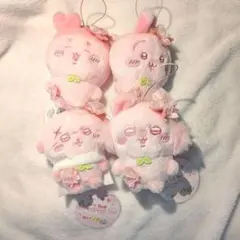 ちいかわ ぬいぱれっと～さくらいろ～マスコット② 4種セット
