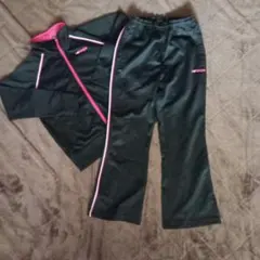 I*I様 Kaepa ジャージ上下セット 黒・ピンク