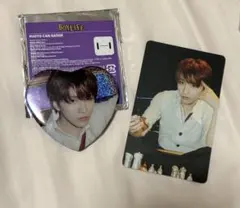 BOYNEXTDOOR ウナク　ポップアップ　缶バッチ　トレカ付