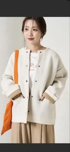 新品裏配色 スナップ ニット カーディガン【限定展開】 25AWフリークスストア